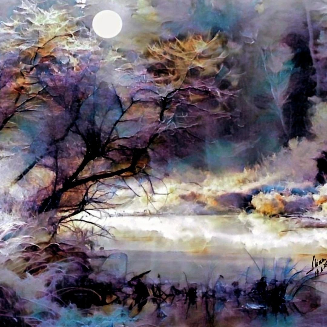 ArteDiAlina.com painting: Like a fairytale